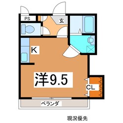 アンジュールの物件間取画像